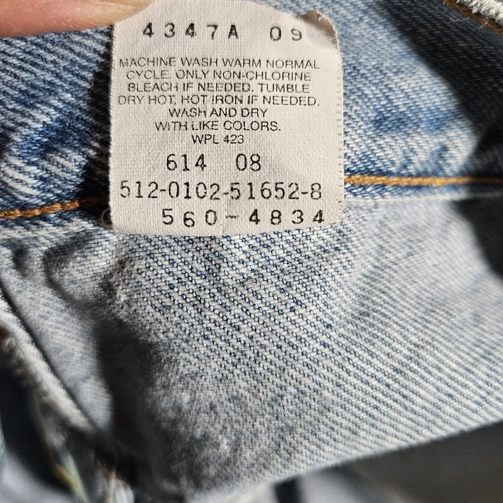 VTG Levis 560 Jeans Men 36x30 Faded Loose Fit Tapered Leg Y2K Grunge Made In USA